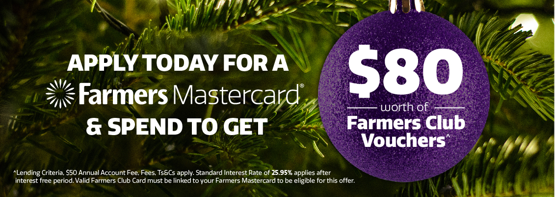 Apply for a Farmers Mastercard Today