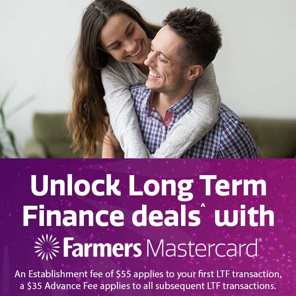 Unlock Long Term Finance Deals with Farmers Mastercard 