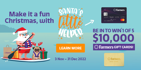 Be in to WIN* 1 of 5 $10,000 Farmers gift cards!