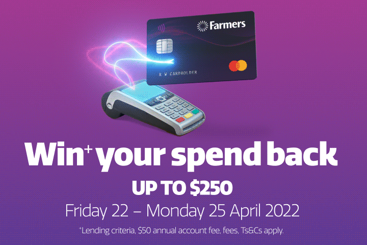 Every purchase from Friday 22 April to Monday 25 April 2022 is a chance to win+!