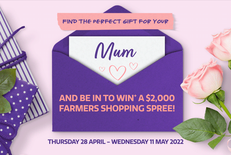 Every purchase puts you in the draw to Win+ a $2000 Farmers Shopping spree Every purchase puts you in the draw to Win+ a $2000 Farmers Shopping spree