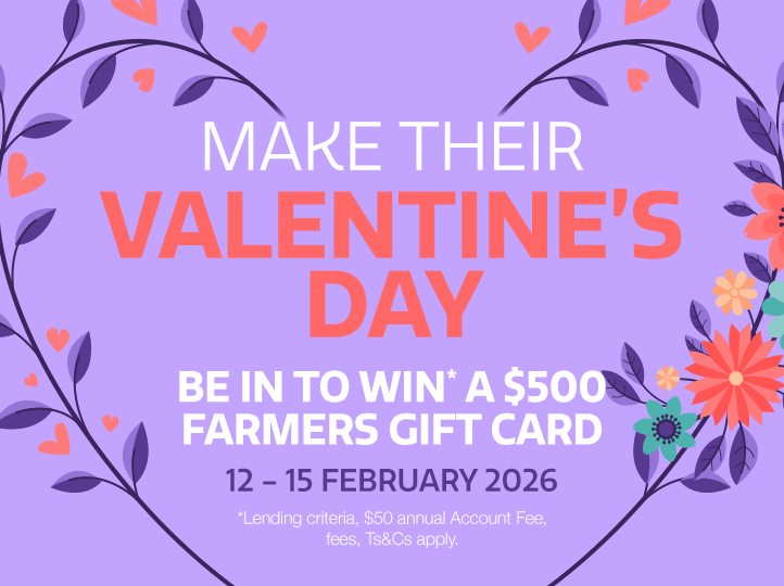 win* a $500 Farmers Gift card.