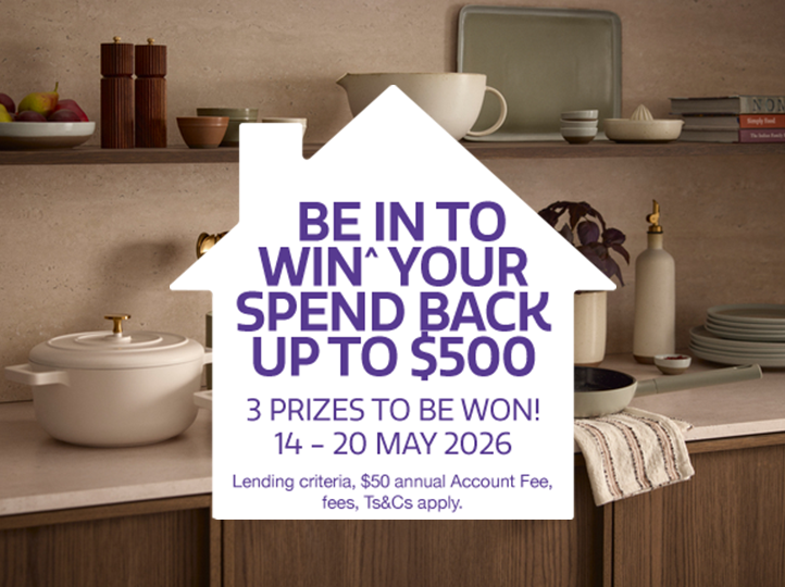 Be in to win^ your spend back up to $500.