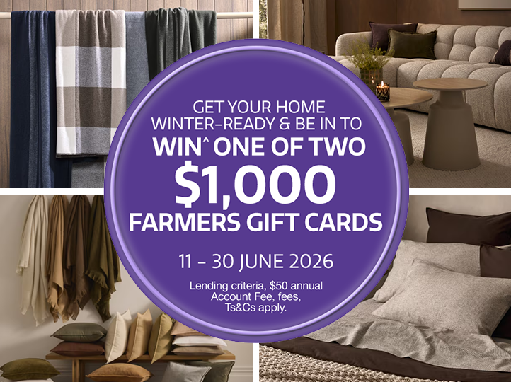Be in to win^ your spend back up to $1000.