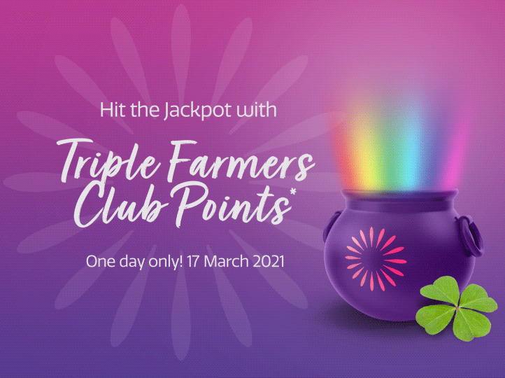 Hit the jackpot with Triple Rewards* Hit the jackpot with Triple Rewards*