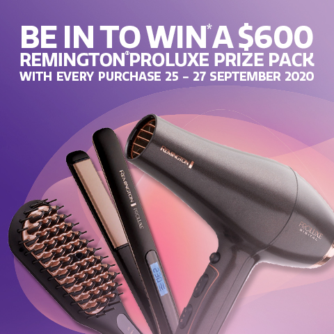 WIN* a Remington Proluxe Prize Pack worth $600! WIN* a Remington Proluxe Prize Pack worth $600!