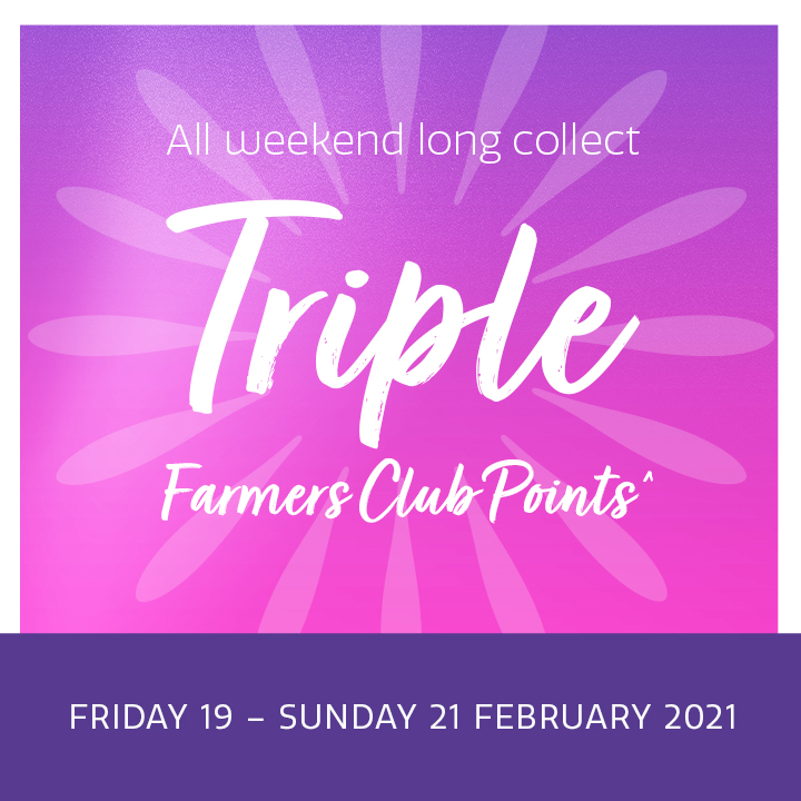 Triple Farmers Club Points^ 