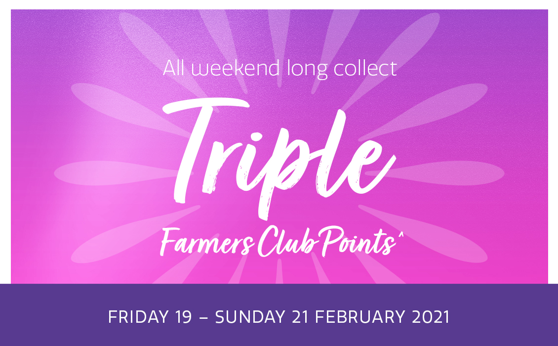 Triple Farmers Club Points^ Triple Farmers Club Points^