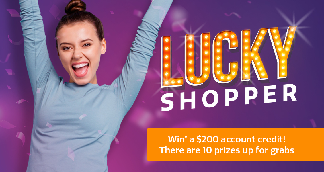 Win* a $200 account credit! Win* a $200 account credit!