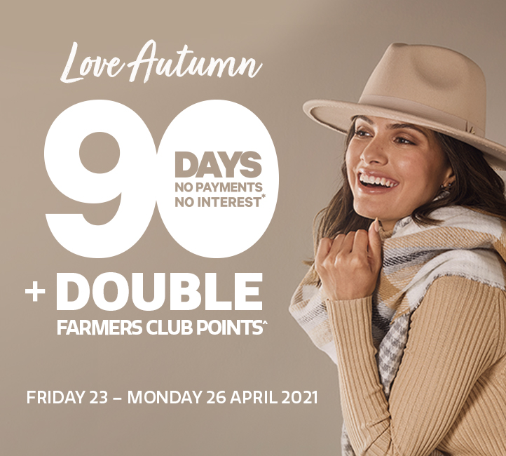 Love Autumn with Farmers Mastercard Love Autumn with Farmers Mastercard