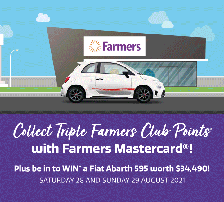 Collect Triple Farmers Club Points* this weekend!