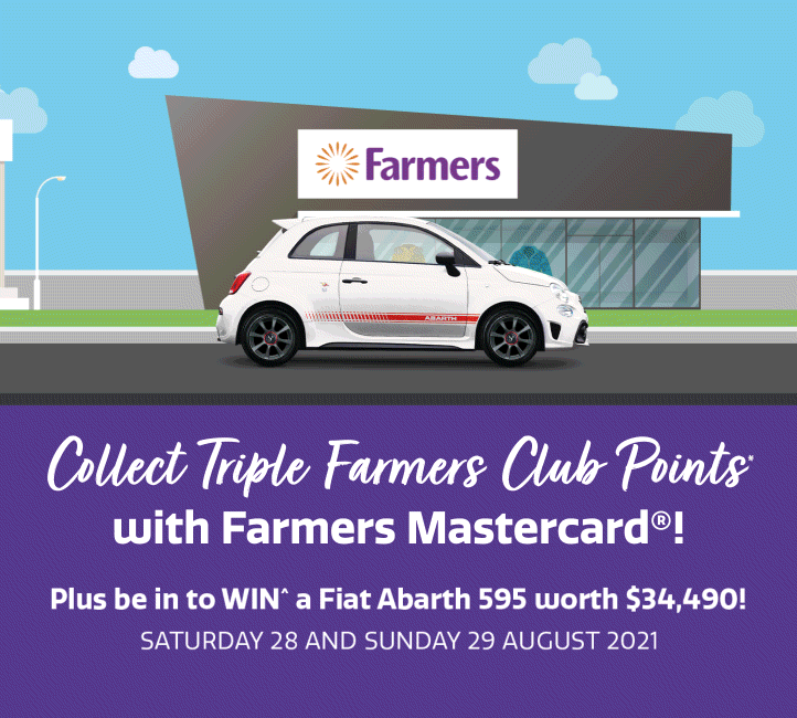 Collect Triple Farmers Club Points* this weekend! Collect Triple Farmers Club Points* this weekend!