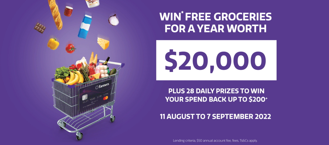 WIN* free groceries for a year worth $20,000! WIN* free groceries for a year worth $20,000!
