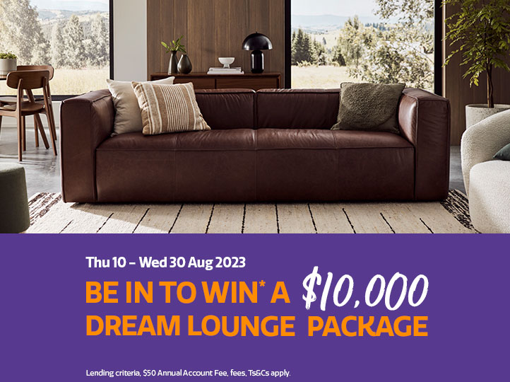 Be in to win a Dream Lounge Package worth $10,000 at Farmers