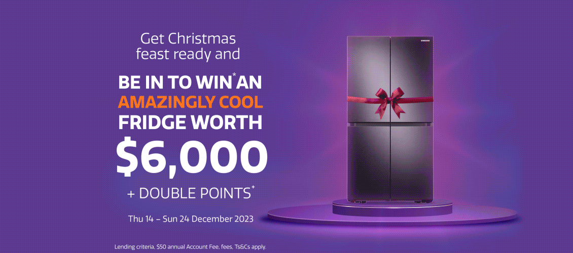 Be in to win* a Samsung Smart Fridge