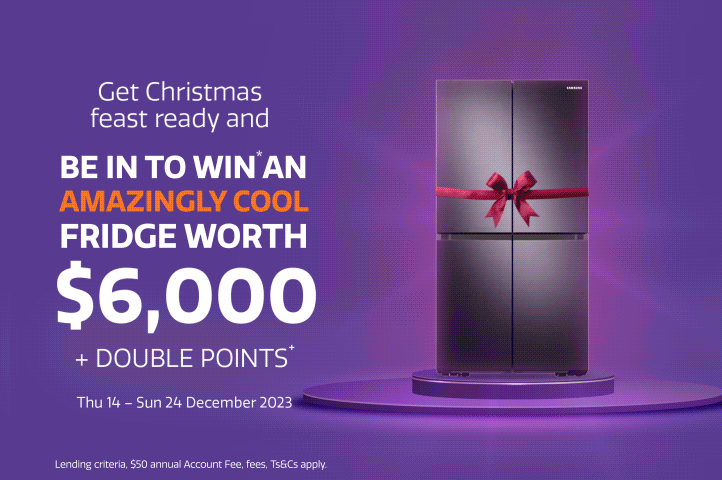 Be in to win* a Samsung Smart Fridge
