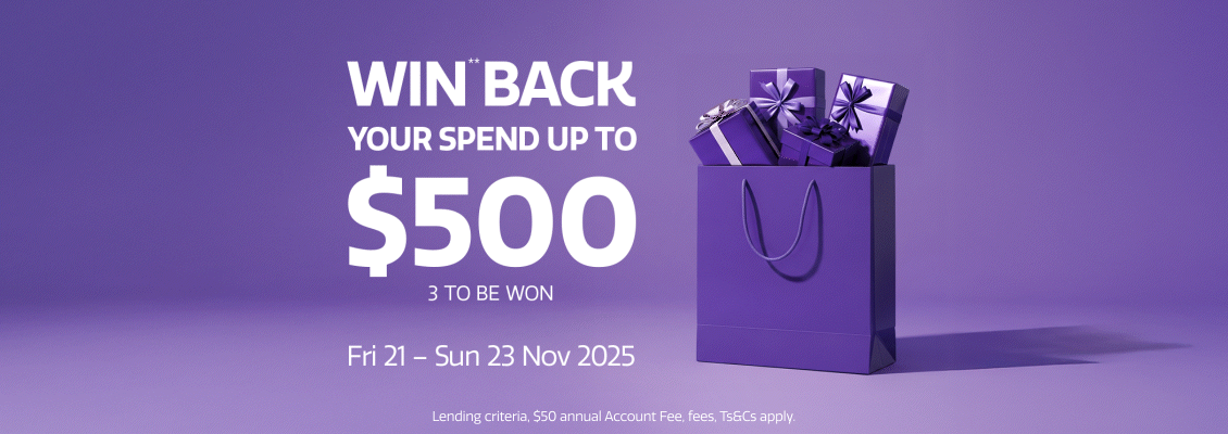 Win** your spend back this weekend, up to $500.
