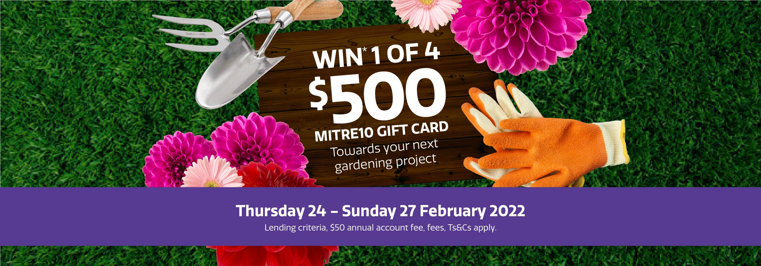 Want a Blooming Marvelous Backyard? WIN* $500 Towards your next gardening project Want a Blooming Marvelous Backyard? WIN* $500 Towards your next gardening project