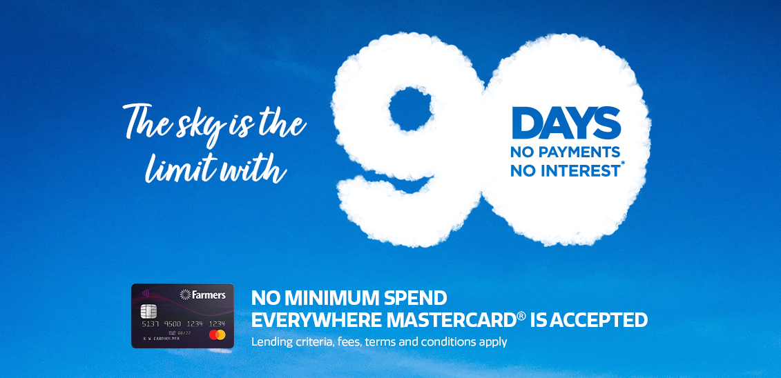 Enjoy 90 days to pay and Double Farmers Club Points Enjoy 90 days to pay and Double Farmers Club Points