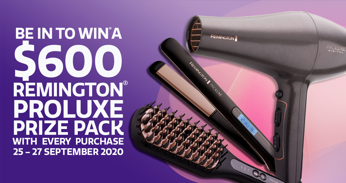 WIN* a Remington Proluxe Prize Pack worth $600!