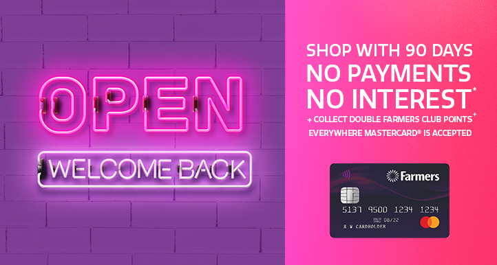 Double Farmers Club Points!+ 90 Days no payments, no interest*