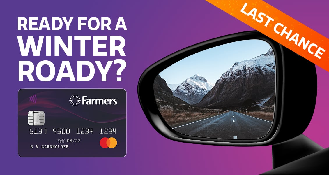 Ready for a winter roady? Ready for a winter roady?