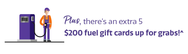 Plus, every purchase puts you in to WIN* 1 of 3 Apple iPad Minis worth over $600! Plus, every purchase puts you in to WIN* 1 of 3 Apple iPad Minis worth over $600!
