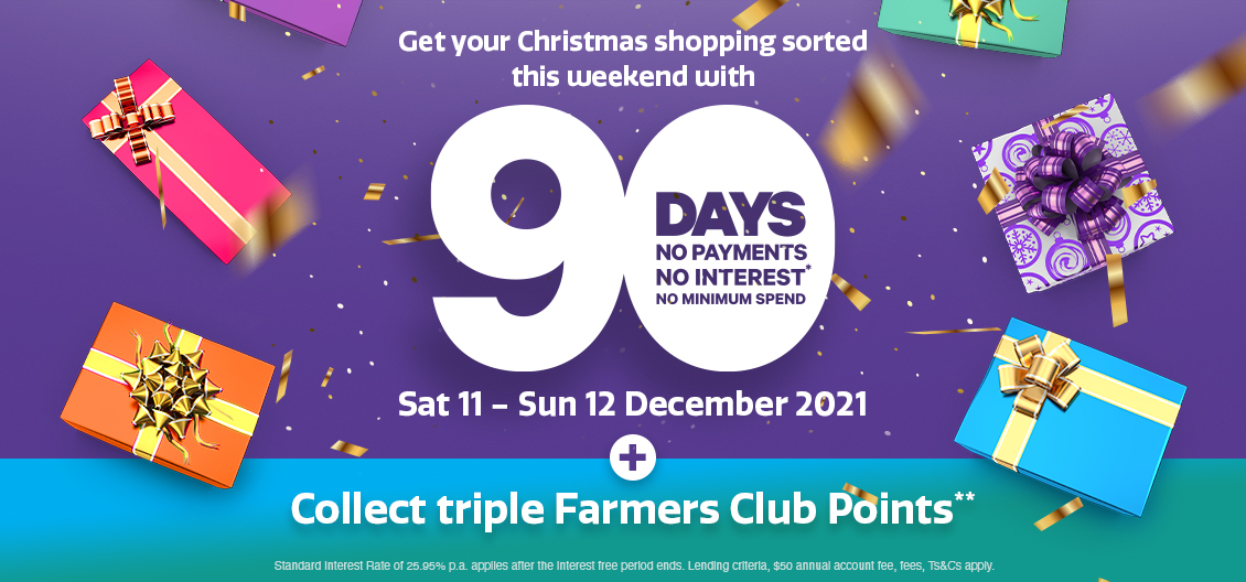 90 Days Everywhere + Triple Farmers Club Points 90 Days Everywhere + Triple Farmers Club Points