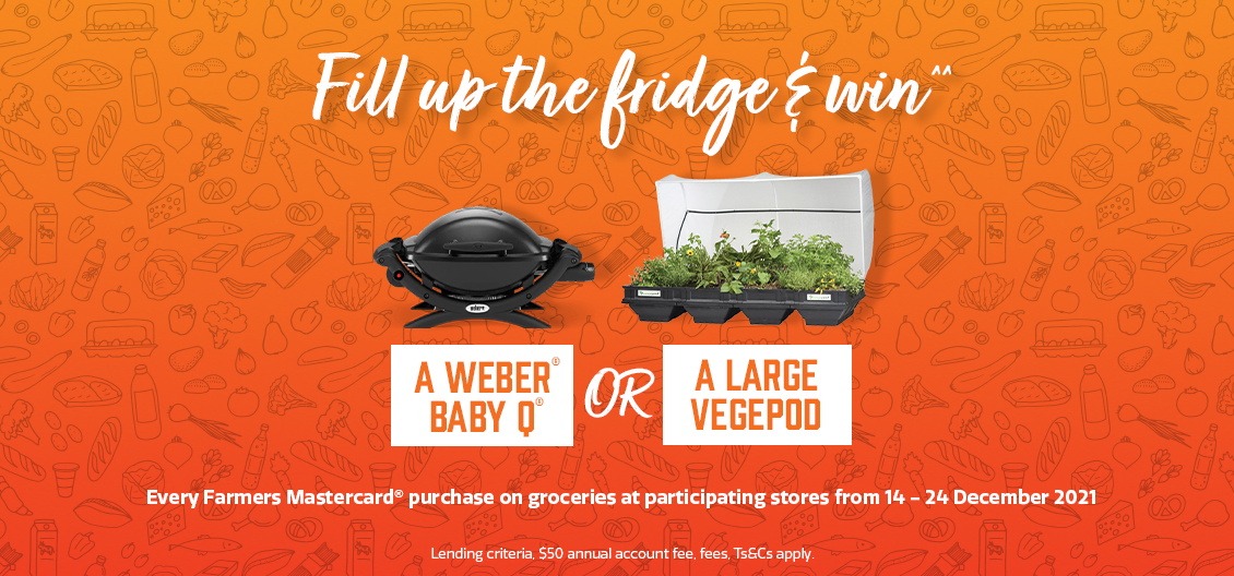 win# either a Weber® Baby Q® or a large VegePod. win# either a Weber® Baby Q® or a large VegePod.