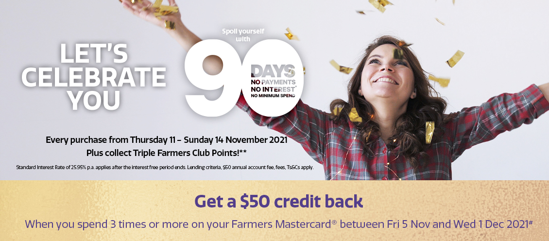 Choose something just for you and enjoy 90 days no payments and no interest* Choose something just for you and enjoy 90 days no payments and no interest*