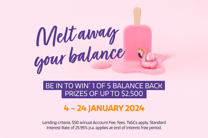 Win* your balance back, up to $2,500 