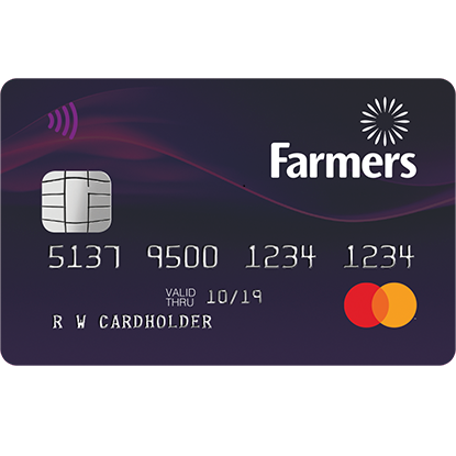 Manage Your Card - Farmers Mastercard